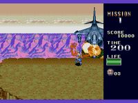 Mercs sur Sega Megadrive